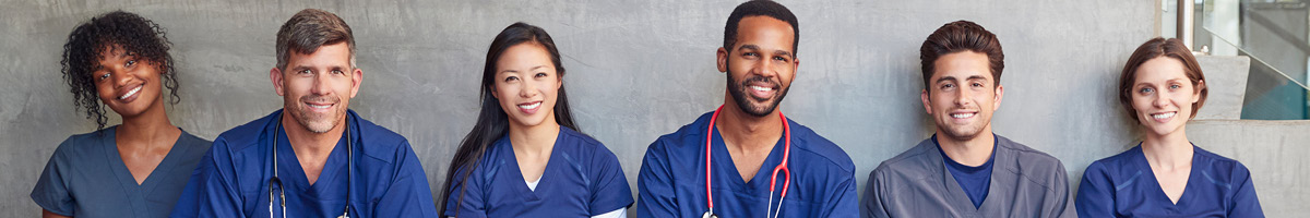 Six medical professionals