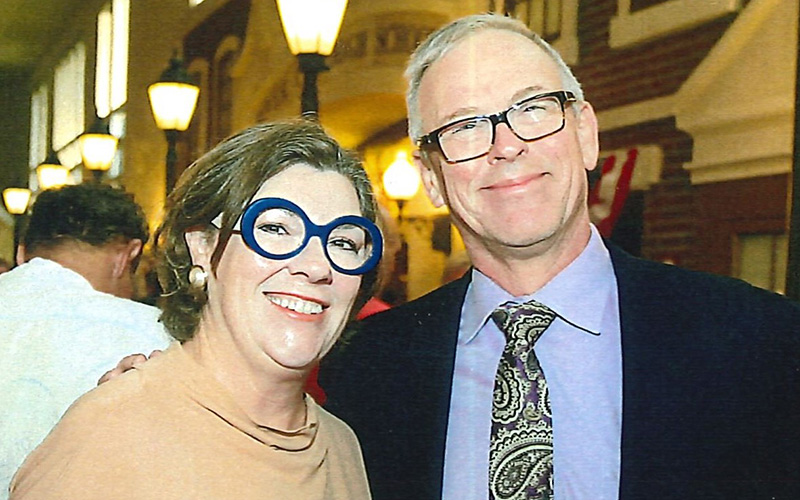 Rod Schlader and Sue Rebedeau