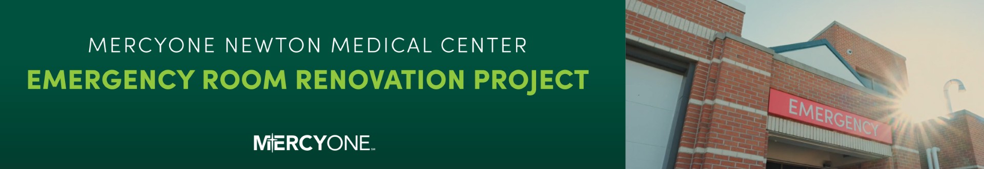 ED renovation project