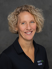 Kari Basler Wiese, OTR/L, CHT, occupational therapist at MercyOne Genesis Division Street Physical Therapy.