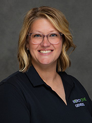Laura Frankowski, DPT, CLT, physical therapist at MercyOne Genesis Valley Fair Physical Therapy.