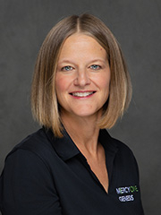 Jennifer Wilshusen, physical therapist at MercyOne Genesis Devils Glen and LeClaire Physical Therapy.